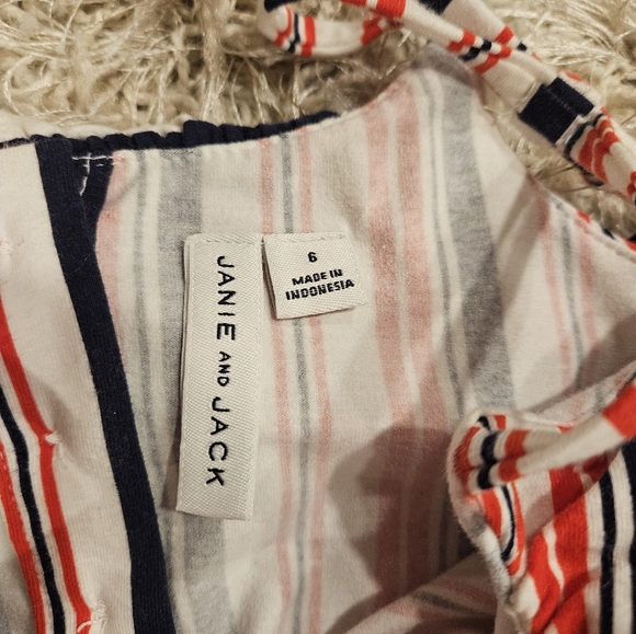 Striped Ruffle Sundress - Picture 2 of 4